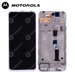 Écran Motorola One Fusion Plus Blanc Origine Constructeur