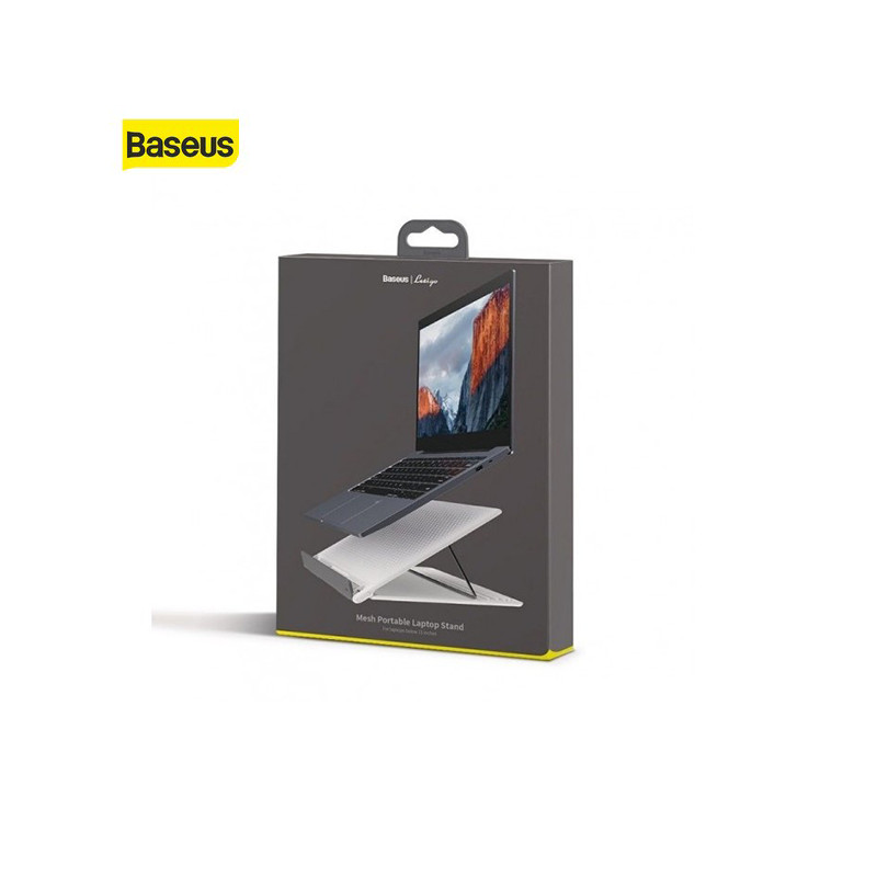 Support Bureau Ajustable Baseus Let's Go 15" Blanc et Gris (SUDD-2G)