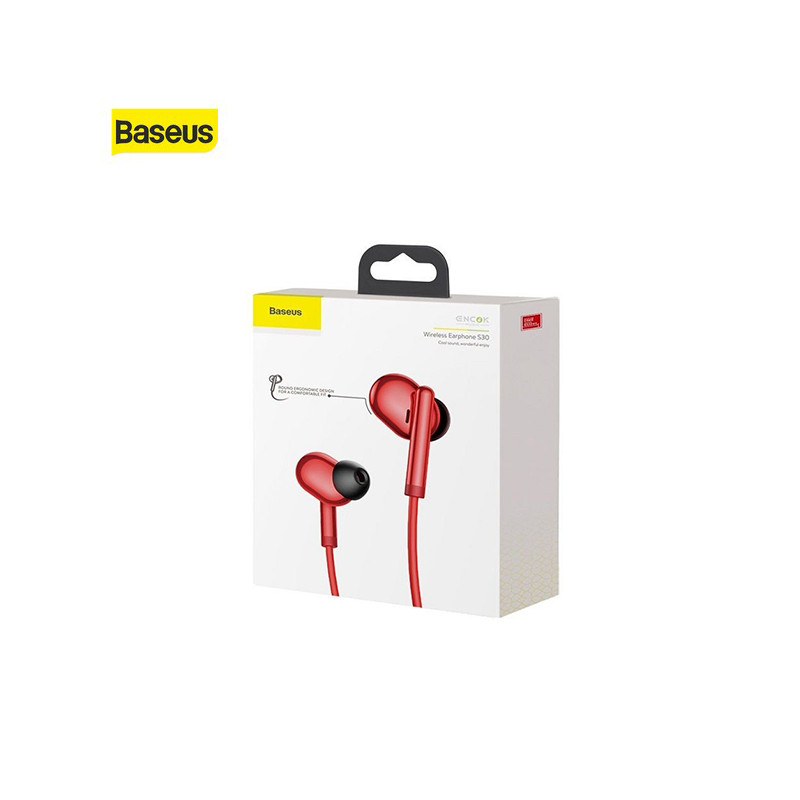 Écouteurs Sans Fils Rouges Baseus Encok S30 ( NGS30-09)