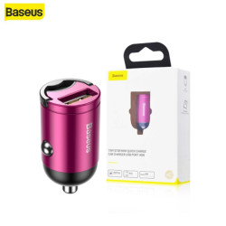 Chargeur Auto Baseus 30W Quick Charge USB Rose (VCHX-A04)