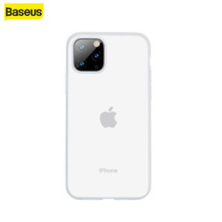 Coque Baseus Jelly Liquid Silica Gel iPhone 11 Pro Blanche (WIAPIPH58S-GD02)
