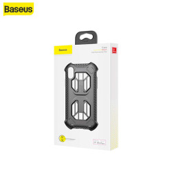 Schwarzer Rumpf Baseus Cold Front Coolong iPhone XS Max (WIAPIPH65-LF01 / WIAPIPH65-LF02 / WIAPIPH65-LF06)