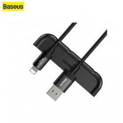 Fixation de Câbles Baseus Fixing Magic pour iPhone XR (6.1") Noir (ACAPIPH61-A01)