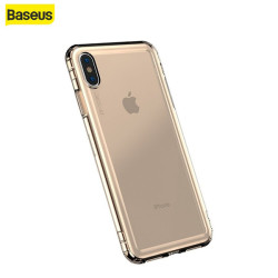 Schutzhülle Transparente Goldschale Baseus Safety Airbags iPhone XS Max (ARAPIPH65-SF02 / ARAPIPH65-SF0V)
