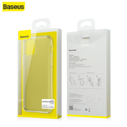 Coque Baseus Safety Airbags iPhone 11 Pro Max Transparente Noire (ARAPIPH65S-SF01)