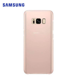 Etui Clear View Officiel Samsung S8 Plus Rose
