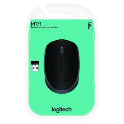 Souris sans fil USB Noir Logitech (M171)