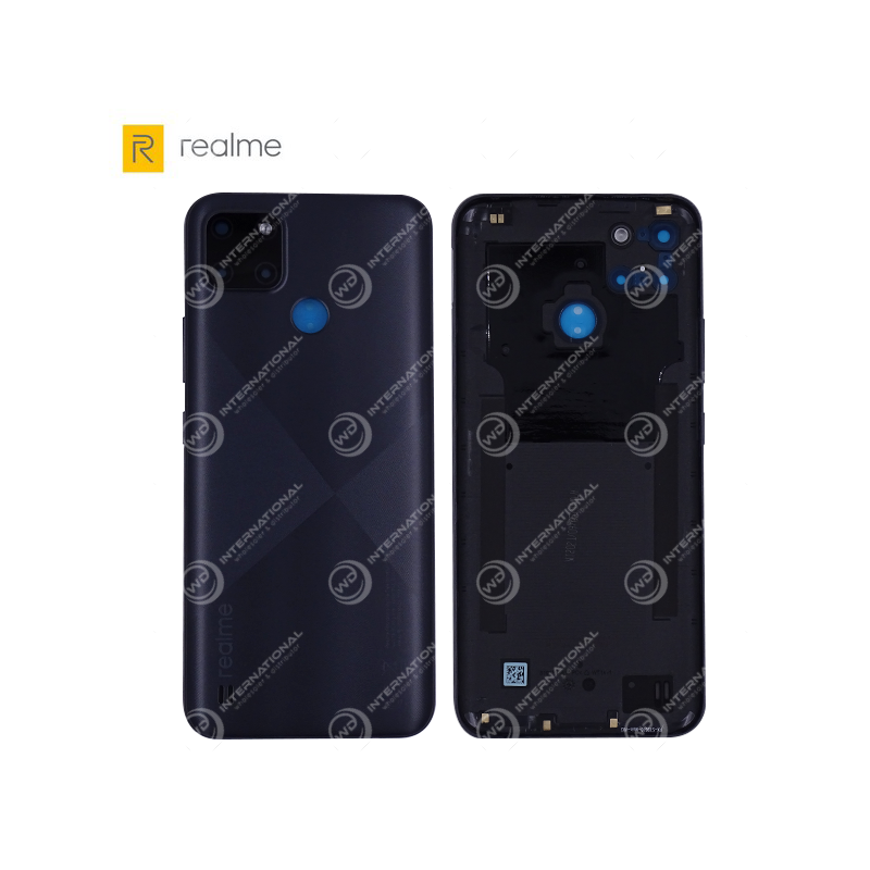 Back Cover Realme C21Y Noir (RMX3263) Origine Constructeur