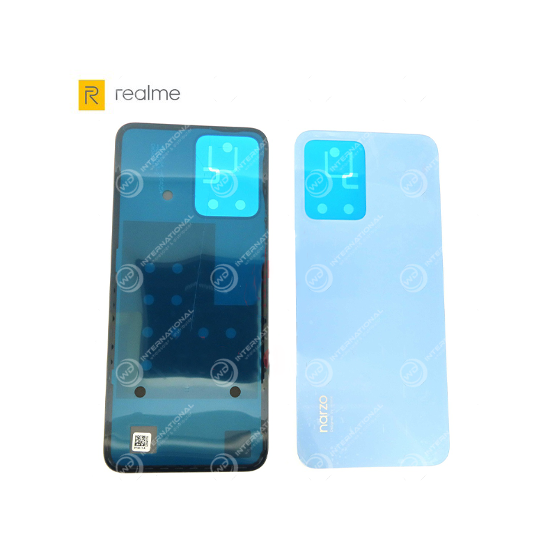 Back Cover Realme Narzo 50A Prime Bleu (RMX3516) Origine Constructeur
