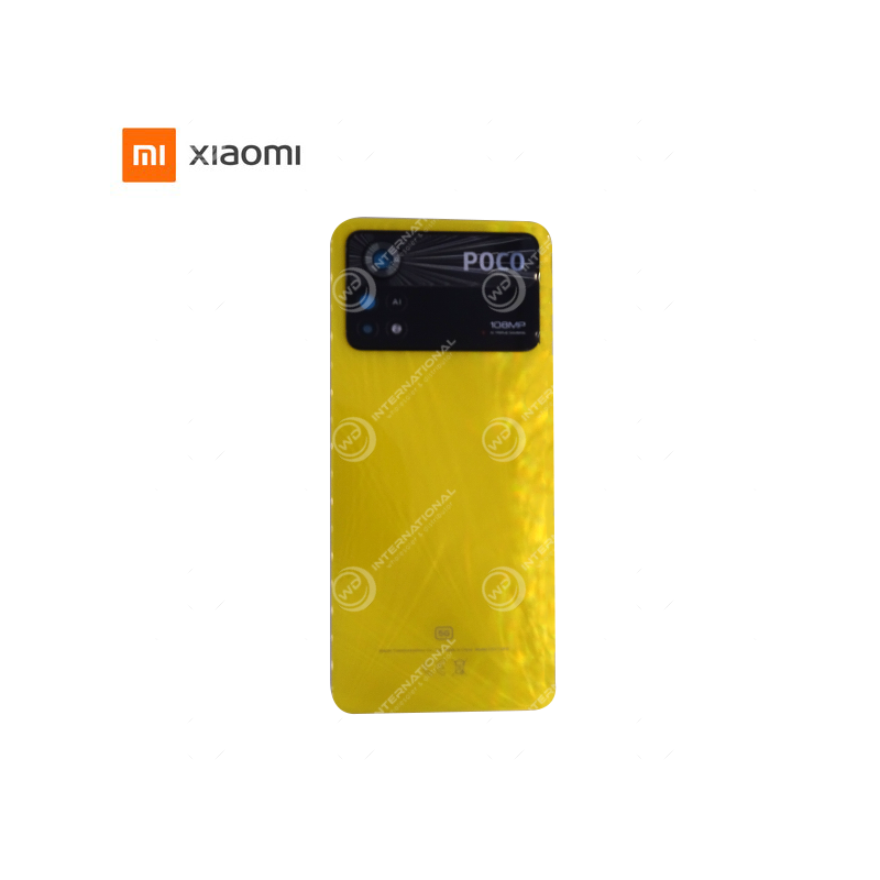 Back Cover Xiaomi Poco X4 Pro 5G Jaune Origine Constructeur