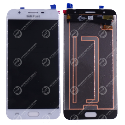 Ecran Samsung Galaxy J7 Prime 2016 (SM-G610) Blanc Sans Chassis