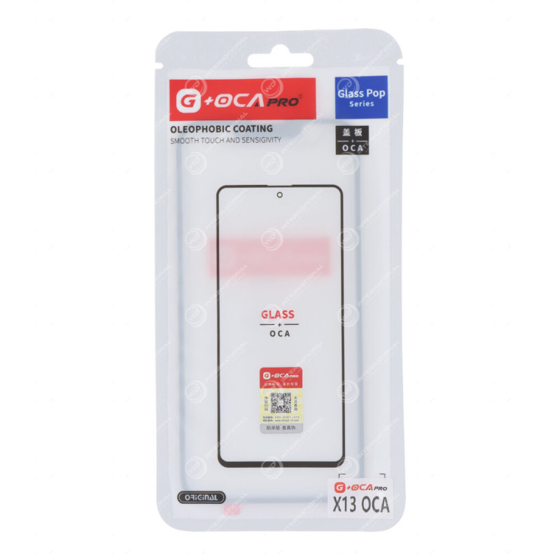 Vitre XUANHOU + OCA  iPhone 13 /13 Pro Noir