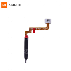 Xiaomi Poco M3 Pro / Redmi Note 10 5G Fingerabdruck-Sensor-Klappe Schwarz Original Hersteller