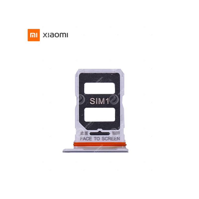 Tiroir Sim Xiaomi 12T / 12T Pro Argent Origine Constructeur