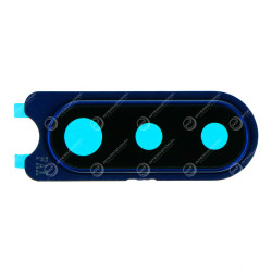 Back Camera Lens and Bezel for Samsung Galaxy A20s Blue