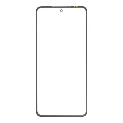 Glass Lens + OCA for Motorola Edge 30 Black