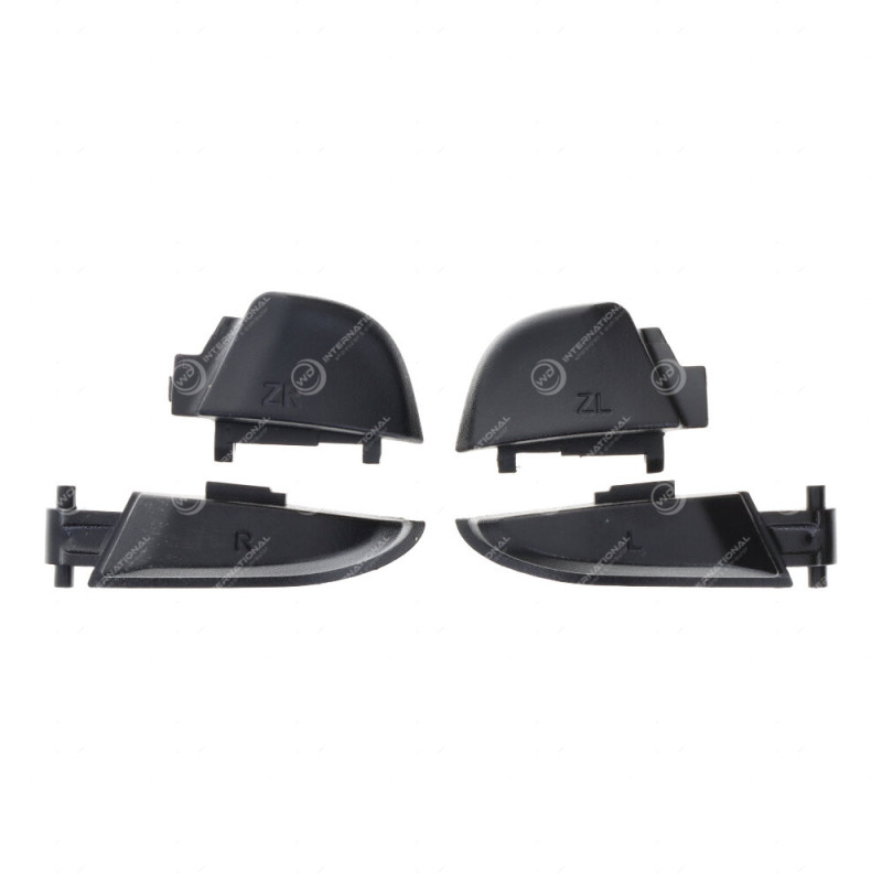 Boutons De Déclenchement L/R/ZL/ZR Nintendo Switch Manette Pro Noir (4pcs)