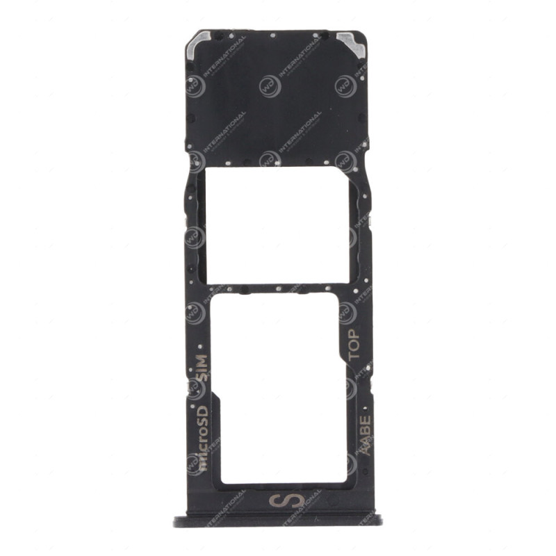 Tiroir SIM Samsung Galaxy A02 Version Simple Noir