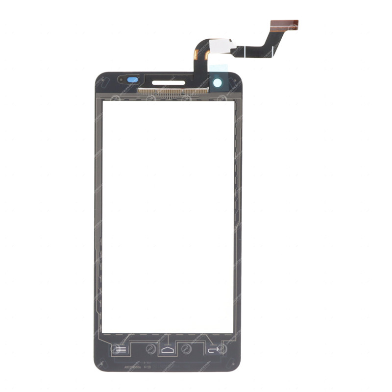 Vitre Tactile Vodafone Smart 4 Turbo VF 890 Noir