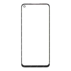 Glass Lens + OCA for Realme 8i Black