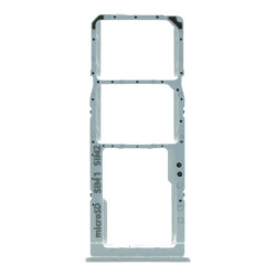 Tiroir Double Sim Samsung Galaxy A30s/A50s/A70s Blanc