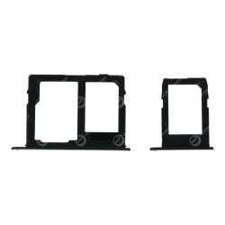 Bandeja SIM (Dual) Samsung Galaxy A6 Plus 2018/A6 2018 Negro