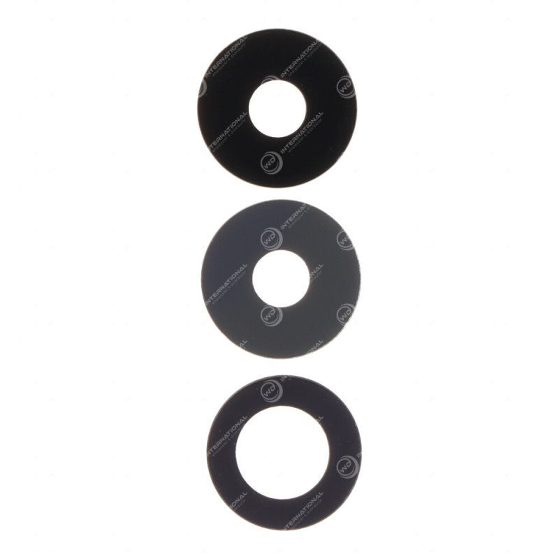 Lentille Caméra Arrière Samsung Galaxy A04s (A047) Noir (3pcs)