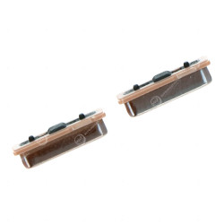 Touches latérales Samsung Galaxy A7 2018 Or (2pcs)