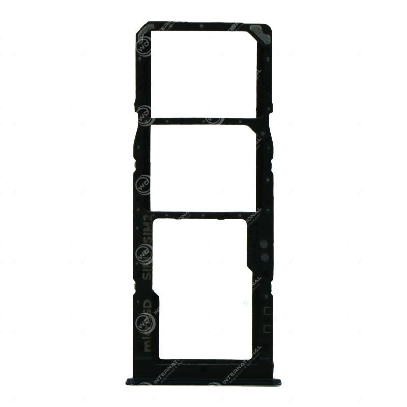 Tiroir Double SIM Samsung Galaxy A30s/A50s/A70s Noir