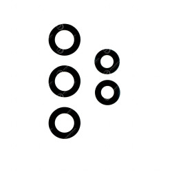 Lente cámara trasera Samsung Galaxy A23 5G Negro (5pcs)