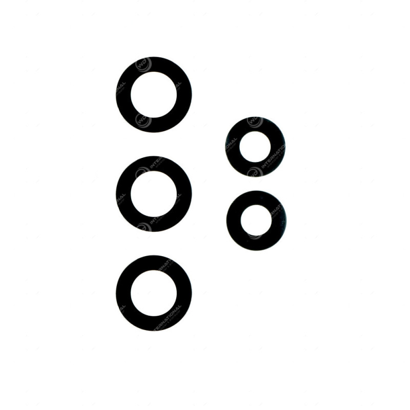 Vitre Lentille Caméra Arrière Samsung Galaxy A23 5G Noir (5pcs)