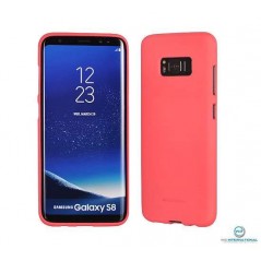 Coque silicone Huawei P10 Rose Matt Soft Feeling