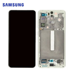 Bildschirm Samsung Galaxy S21 FE Weiß (SM-G990) Service Pack