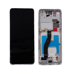 Ecran Samsung Galaxy S21 Ultra Blanc Avec Châssis