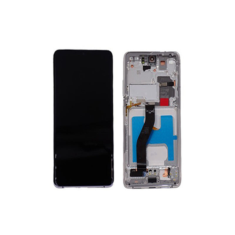 Ecran Samsung Galaxy S21 Ultra Blanc Avec Châssis