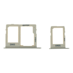 Tiroir Double Sim Samsung Galaxy A6 Plus 2018/A6 2018 Or