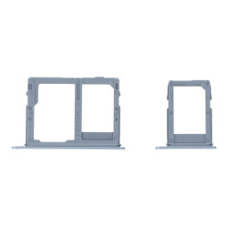 Tiroir Double Sim Samsung Galaxy A6 Plus 2018/A6 2018 Argent