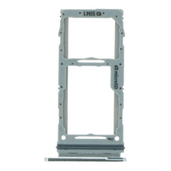 SIM Card Tray for Samsung Galaxy A90 5G Dual Card Version Silver