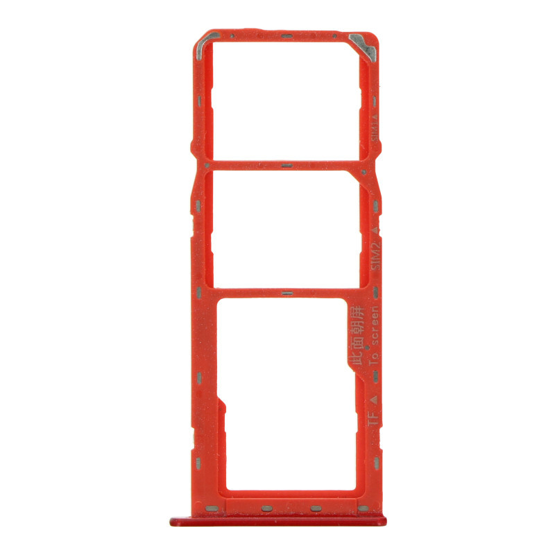 Tiroir Double Sim Samsung Galaxy A10s Rouge