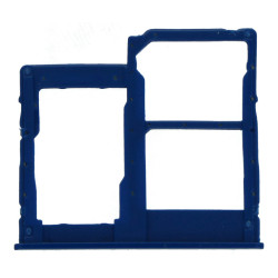 SIM Card Tray for Samsung Galaxy A2 Core Dual Card Version Blue