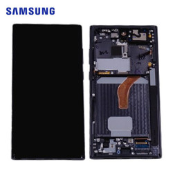 Samsung Galaxy S22 Ultra Display (SM-S908B) Phantom Black Service Pack