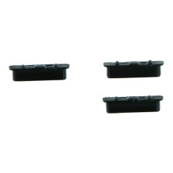 Touches latérales Samsung Galaxy A6 Plus 2018 Noir (3pcs)