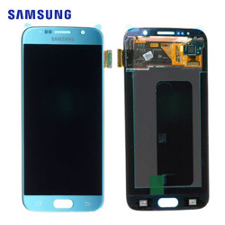 Ecran Samsung Galaxy S6 Bleu Service Pack