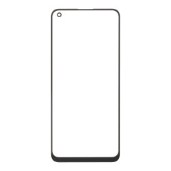 Glass Lens + OCA for Realme 8 5G Black