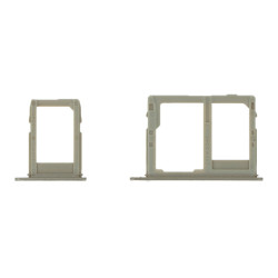 Tiroir Double Sim et SD Samsung Galaxy A6 2018/A6 Plus 2018 Or