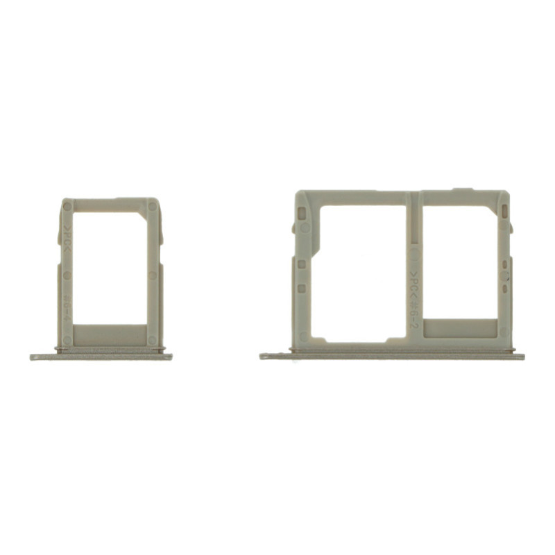 Tiroir Double Sim et SD Samsung Galaxy A6 2018/A6 Plus 2018 Or