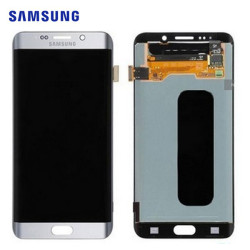 Display Samsung Galaxy S6 Edge Plus - Argento (Originale) (service pack)