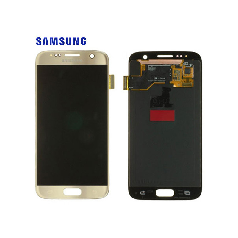 Ecran Samsung S7 Or (SM-G930F) Service Pack