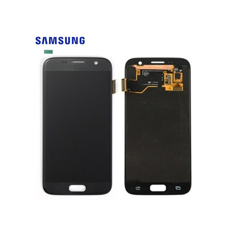 Ecran Samsung S7 (SM-G930) Noir Service Pack
