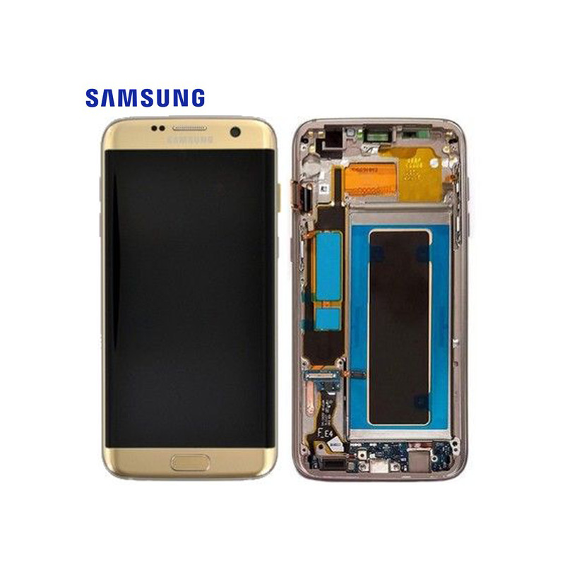 Ecran Origine Neuf Samsung Galaxy S7 edge - Or